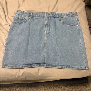 Mossimo Supply Co. Sky Blue Mini Skirt